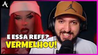 GLORIA GROOVE  VERMELHO CLIPE OFICIAL  REACT 1SÓ [upl. by Dirfliw563]