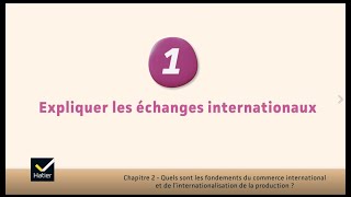 SES cours de Tle  expliquer les échanges internationaux [upl. by Andri343]