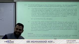 CAF 8 Sir Asif Lecture Revision Class 2b [upl. by Dawson]