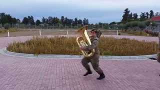 Following People with a tuba [upl. by Eidnew]