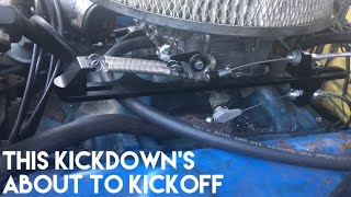 Throttle Cable amp A727 Kickdown Linkage Install amp Adjustment  NOTaROADRUNNER [upl. by Nirmak]