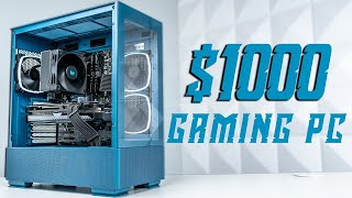 Tier S 1000 Gaming PC Build Guide [upl. by Bonnette]