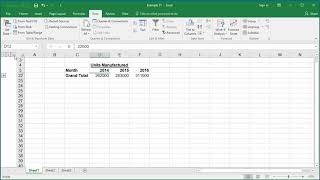 How to Create Outline in a Worksheet in Excel 2016 [upl. by Aivekal]