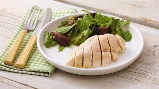 Poached Chicken Breasts Martha Stewart [upl. by Fleisig]