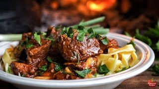 Beef Goulash Recipe by AlmazanKitchen [upl. by Corina227]