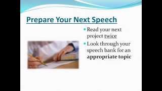 Toastmasters 101 Prepared Speaking Course [upl. by Domini]