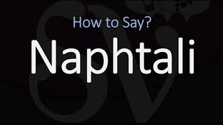 How to Pronounce Naphtali CORRECTLY [upl. by Aikenahs]