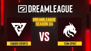 Tundra Esports проти Team Spirit  DreamLeague Season 24  Group B [upl. by Xet906]