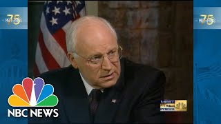 MTP75 Archives — Full Episode Dick Cheneys Post911 Interview [upl. by Yanrahc]