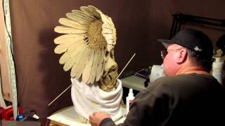 Sculpture Tutorial  Using a Fabric Stiffener [upl. by Laraine]