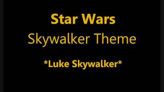 Star Wars Skywalker Theme HD Stereo [upl. by Secundas532]