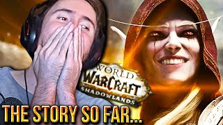 Shadowlands Story CatchUp A͏s͏mongold Reacts to Platinum WoW Lore RECAP [upl. by Hakon120]