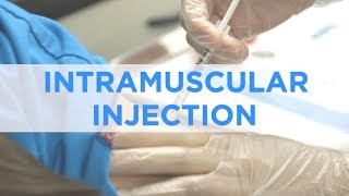 How To Perform an Intramuscular Injection [upl. by Liakim]