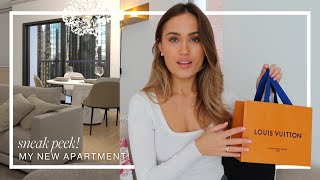 A DESIGNER UNBOXING NAKD HAUL amp SHARING NEW APARTMENT DESIGNS Kate Hutchins [upl. by Trela]