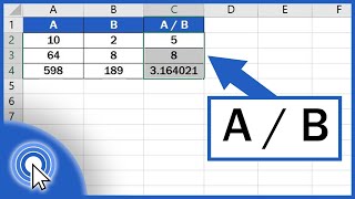 How to Divide Numbers in Excel Basic way [upl. by Eissed675]