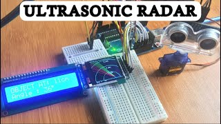 SIMPLE ULTRASONIC RADAR SYSTEM USING ARDUINO [upl. by Micheline]