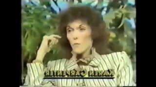 Karen Carpenter at her Anorexic Worst Anorexia Nervosa Part 2 [upl. by Enelehs]