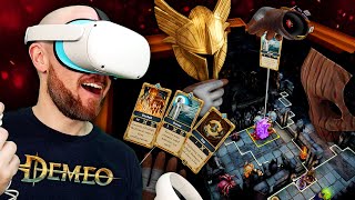 Demeo Is A VR Tabletop Dungeon Crawler And Its AWESOME [upl. by Ayalahs]