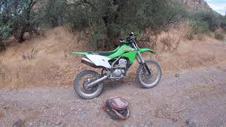 2020 Kawasaki KLX300R Long Term Review wRide [upl. by Jamila655]