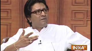 Raj Thackeray explains why he opposes influx of Bihar UP people in Aap Ki Adalat [upl. by Odnama]