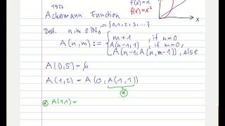 A way to compute the Ackermann Function [upl. by Eded]