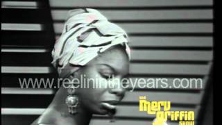 Nina Simone quotWork Songquot Live Merv Griffin Show 1966 [upl. by Nyrhtakyram291]