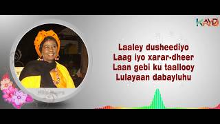 LYRICS  Heestii Laaley  Hibo Maxamed Huddoon Hibo Nuura [upl. by Rebma189]