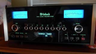 McIntosh C50 preamp overview [upl. by Haral]