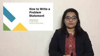 How to write a problem statement [upl. by Luwana]