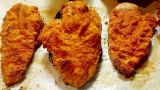 Crispy Baked Chicken BreastsChicken Recipes [upl. by Nanek435]