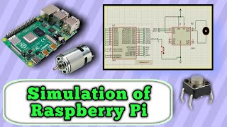 Simulation of raspberry Pi using proteus [upl. by Soneson]