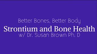 Strontium and Bone Health [upl. by Ennairam419]