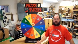 How To Make A Prize Wheel Prize Spinner [upl. by Nette]