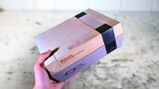 Yellowed Nintendo NES restoration and repair Whats inside this one [upl. by Rahmann]