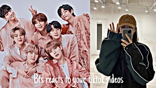 Bts reacts to Your TikTok videos Jungkook likes Yn Part 2  Bts series [upl. by Siesser]