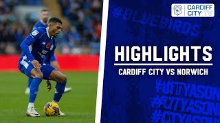 HIGHLIGHTS  CARDIFF CITY vs NORWICH [upl. by Enneles]