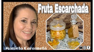 Como hacer FRUTA ESCARCHADA en Casa Limón 🍋 y 🍊 Naranjas [upl. by Nnyre370]