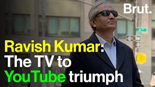 Ravish Kumar The TV to YouTube triumph [upl. by Aretahs]