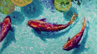 How To Finger Paint with Iris Scott  Violet Koi [upl. by Eiffub]