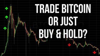 Should You Trade Bitcoin Or Just Buy amp Hold [upl. by Llydnek787]