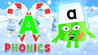 Phonics  Learn to Read  The Letter A  Christmas Countdown 2019  Alphablocks [upl. by Lette]