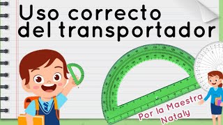 Uso correcto del transportador [upl. by Nuyh]