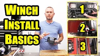 HOW TO INSTALL an ATV WINCH [upl. by Eilrahc]