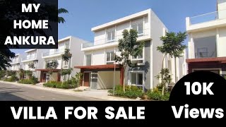 MY HOME ANKURA  VILLA FOR SALE  272sq yards  3222sft  Call  9121129480 [upl. by Innus147]