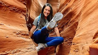 We almost got stuck in this Slot Canyon [upl. by Wolfie]