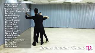 Waltz Bronze Routine Count [upl. by Eibot]