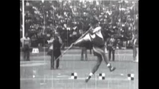 Uwe Hown GDR javelin throw 10480 World Record Berlin 1984 rare footage [upl. by Cohberg558]