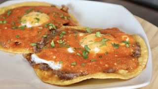 🇲🇽 HUEVOS RANCHEROS INCREIBLE DESAYUNO MEXICANO 🇲🇽 [upl. by Akram]