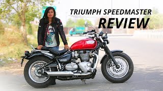 2018 Triumph Bonneville Speedmaster Review [upl. by Fishback492]