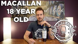 MACALLAN 18 Scotch Whisky Review [upl. by Helsie]